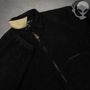 Ralph Lauren Polo Sport Fleece Jacket X large black bomber